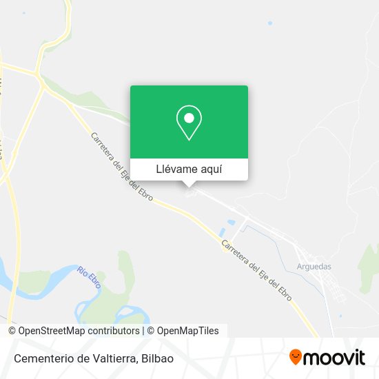 Mapa Cementerio de Valtierra