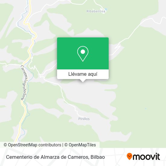 Mapa Cementerio de Almarza de Cameros