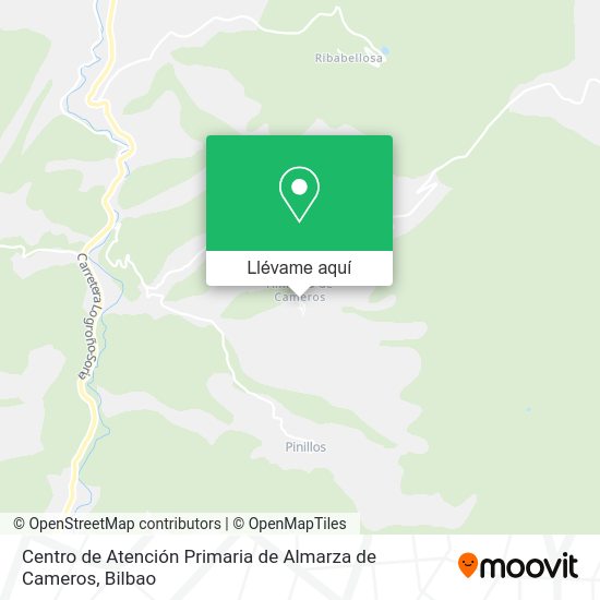 Mapa Centro de Atención Primaria de Almarza de Cameros