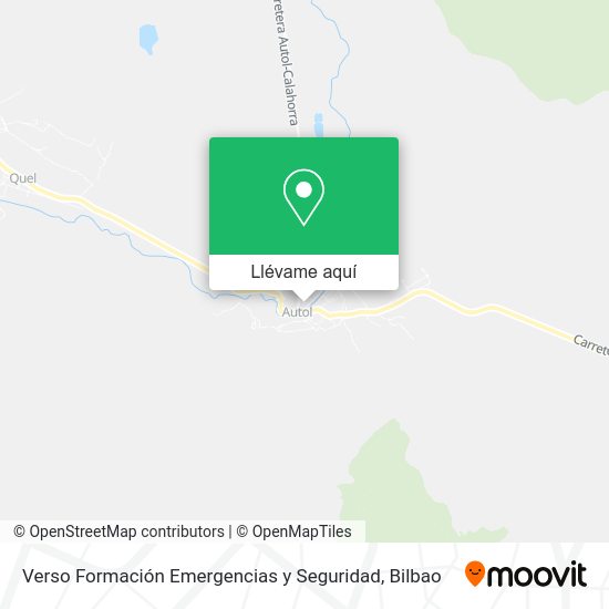 Mapa Verso Formación Emergencias y Seguridad