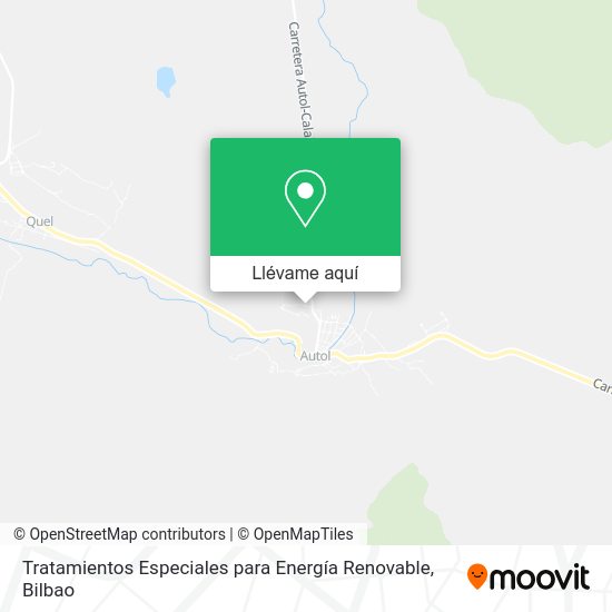 Mapa Tratamientos Especiales para Energía Renovable