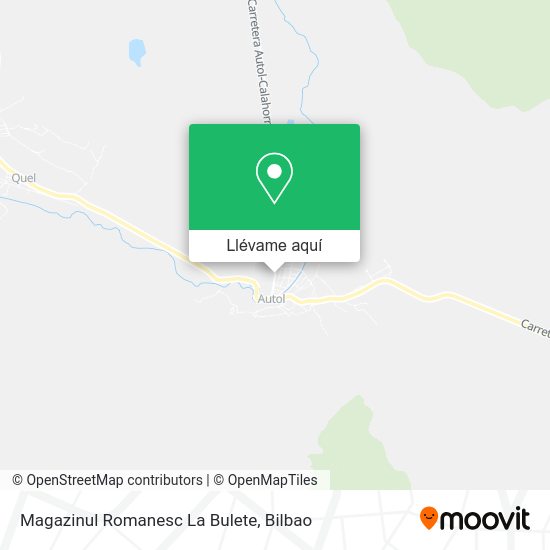 Mapa Magazinul Romanesc La Bulete