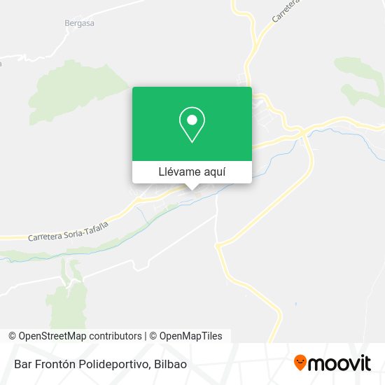 Mapa Bar Frontón Polideportivo