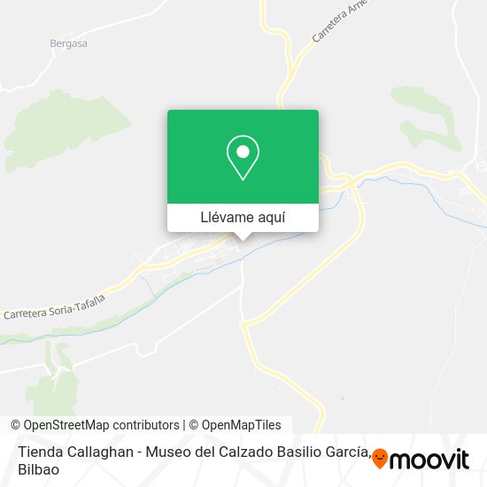 Mapa Tienda Callaghan - Museo del Calzado Basilio García