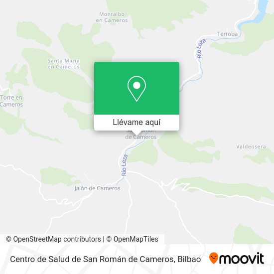 Mapa Centro de Salud de San Román de Cameros