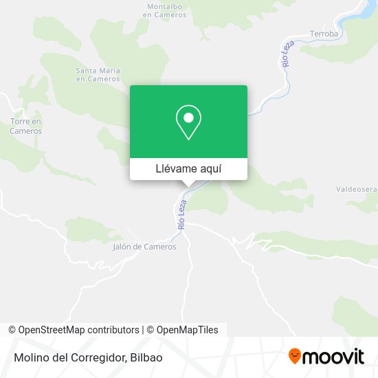 Mapa Molino del Corregidor