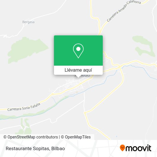 Mapa Restaurante Sopitas