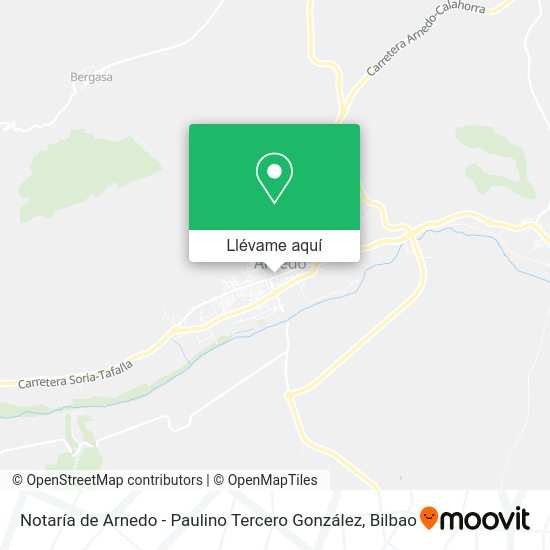 Mapa Notaría de Arnedo - Paulino Tercero González