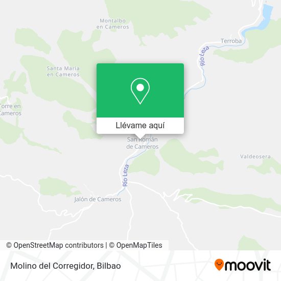 Mapa Molino del Corregidor