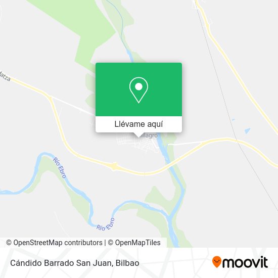 Mapa Cándido Barrado San Juan