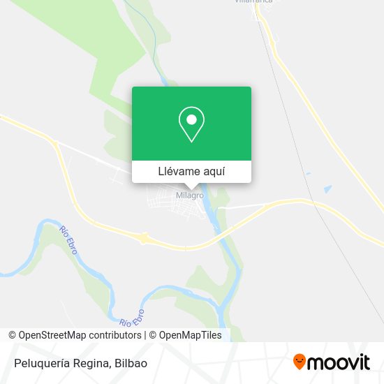 Mapa Peluquería Regina