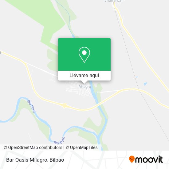 Mapa Bar Oasis Milagro