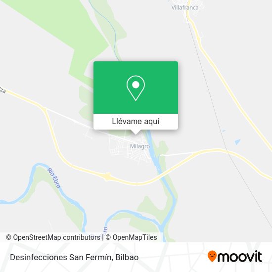 Mapa Desinfecciones San Fermín