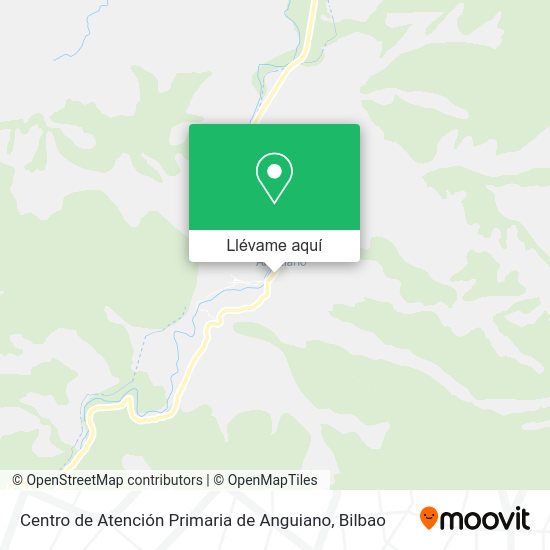 Mapa Centro de Atención Primaria de Anguiano