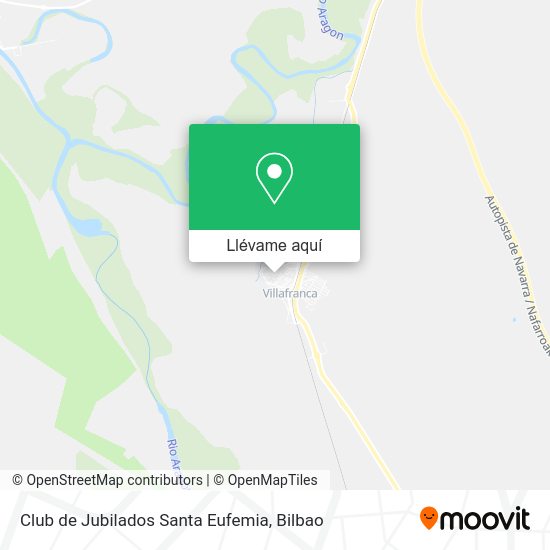 Mapa Club de Jubilados Santa Eufemia