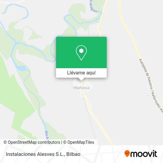 Mapa Instalaciones Alesves S.L.