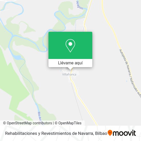 Mapa Rehabilitaciones y Revestimientos de Navarra