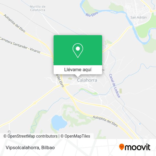 Mapa Vipsolcalahorra