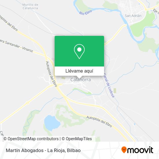 Mapa Martín Abogados - La Rioja