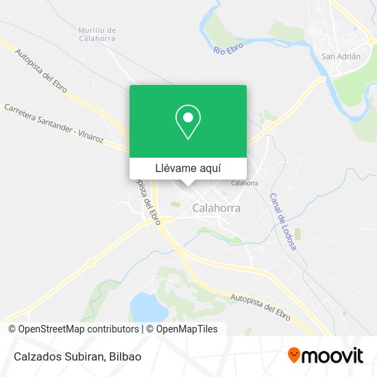 Mapa Calzados Subiran