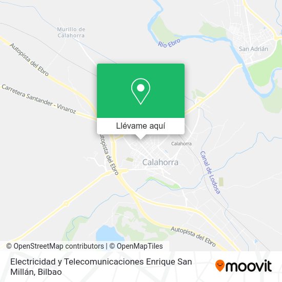 Mapa Electricidad y Telecomunicaciones Enrique San Millán