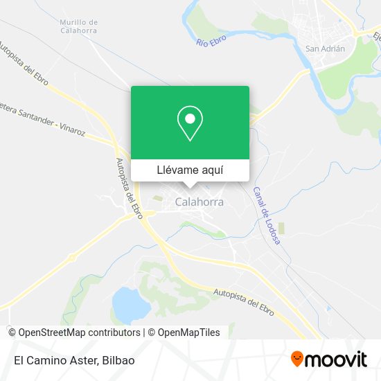 Mapa El Camino Aster