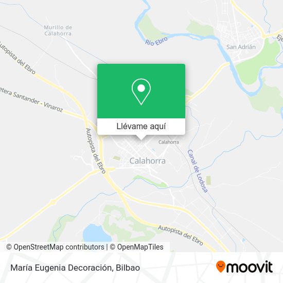 Mapa María Eugenia Decoración
