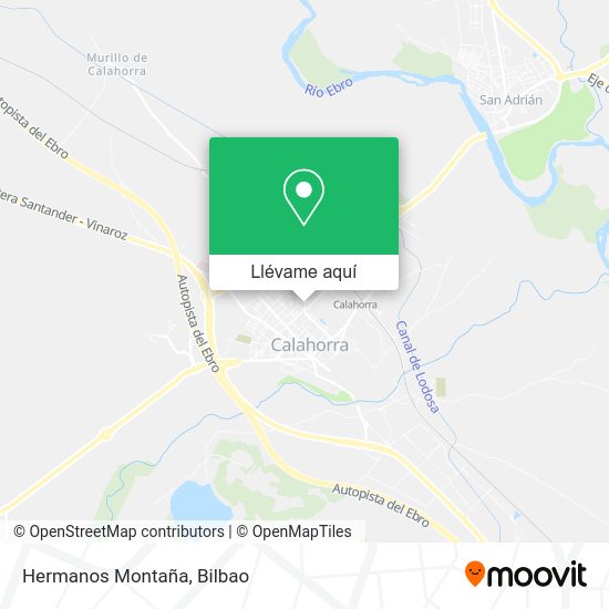 Mapa Hermanos Montaña