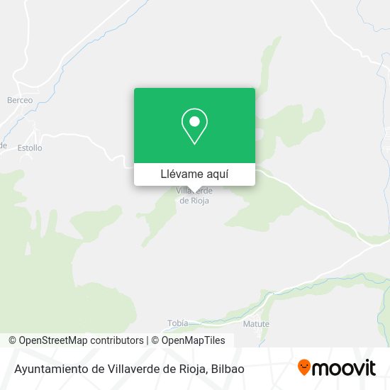 Mapa Ayuntamiento de Villaverde de Rioja