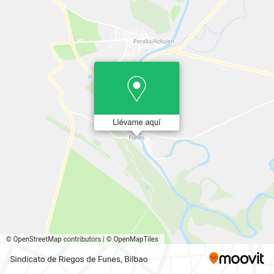 Mapa Sindicato de Riegos de Funes