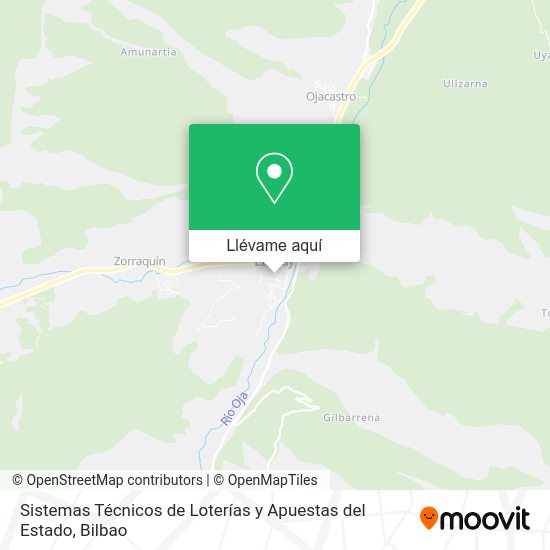 Mapa Sistemas Técnicos de Loterías y Apuestas del Estado