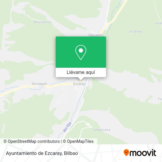 Mapa Ayuntamiento de Ezcaray