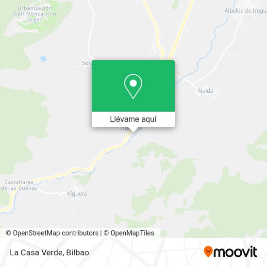 Mapa La Casa Verde