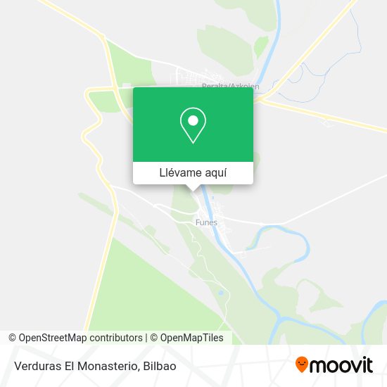 Mapa Verduras El Monasterio