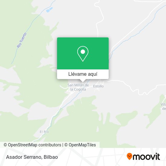 Mapa Asador Serrano