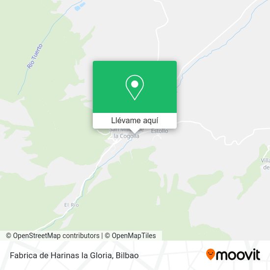 Mapa Fabrica de Harinas la Gloria