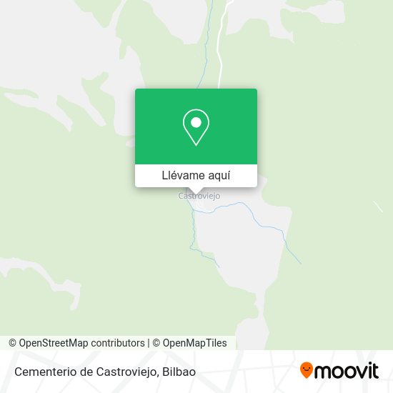 Mapa Cementerio de Castroviejo