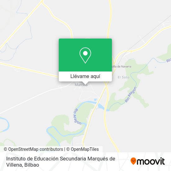 Mapa Instituto de Educación Secundaria Marqués de Villena