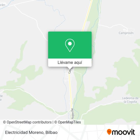 Mapa Electricidad Moreno