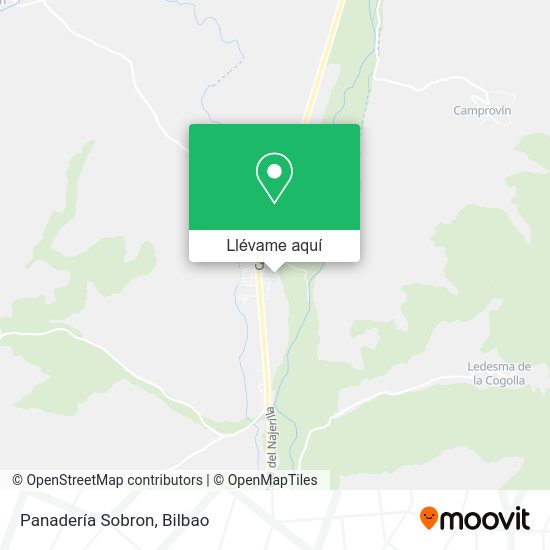 Mapa Panadería Sobron