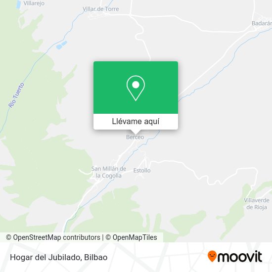 Mapa Hogar del Jubilado