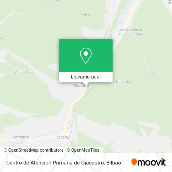 Mapa Centro de Atención Primaria de Ojacastro