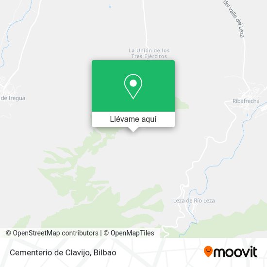 Mapa Cementerio de Clavijo