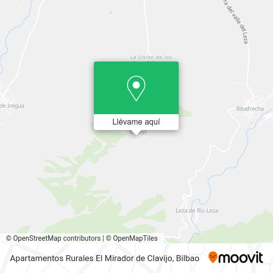 Mapa Apartamentos Rurales El Mirador de Clavijo