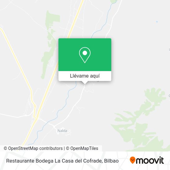 Mapa Restaurante Bodega La Casa del Cofrade