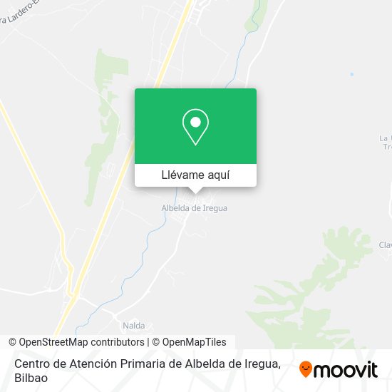 Mapa Centro de Atención Primaria de Albelda de Iregua