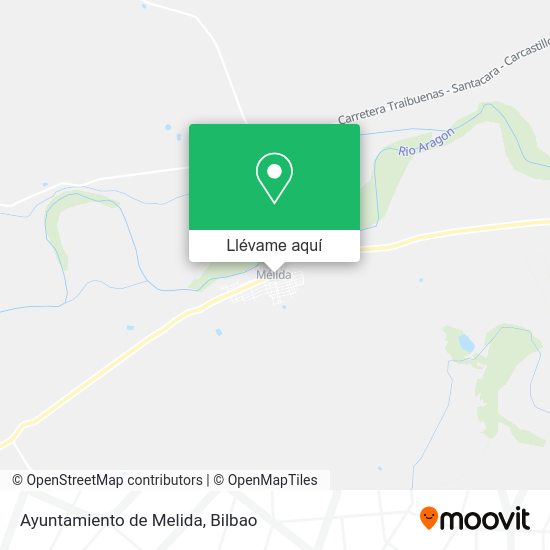 Mapa Ayuntamiento de Melida