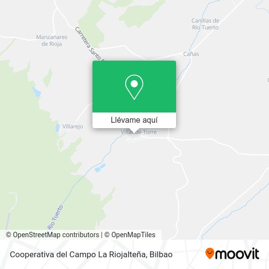 Mapa Cooperativa del Campo La Riojalteña