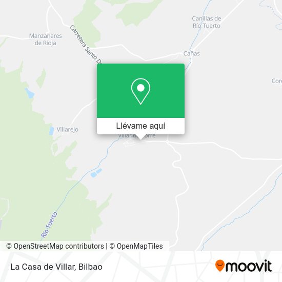 Mapa La Casa de Villar