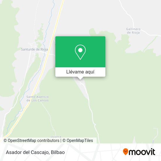Mapa Asador del Cascajo